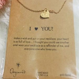 "I love you" necklace